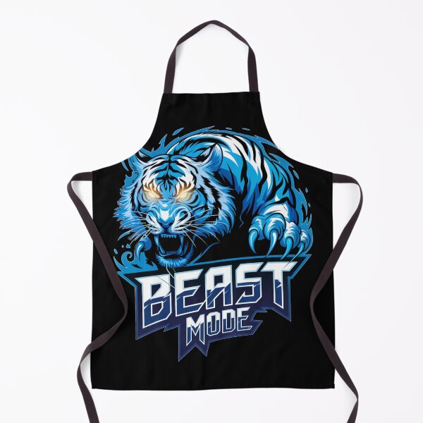 Item preview, Beast Mode Blue Tiger - Fierce & Bold designed and sold by Margival.