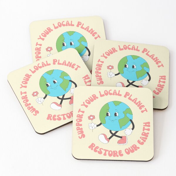 Item preview, Support Your Local Planet Restore Our Earth designed and sold by Magnolia Valley Art.