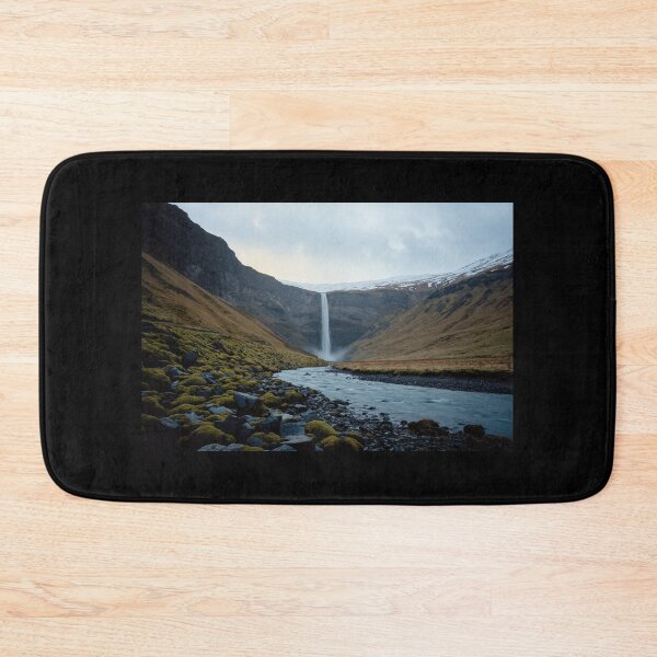 Item preview, Majestic Waterfall in Iceland Landscape Photography designed and sold by regnumsaturni.