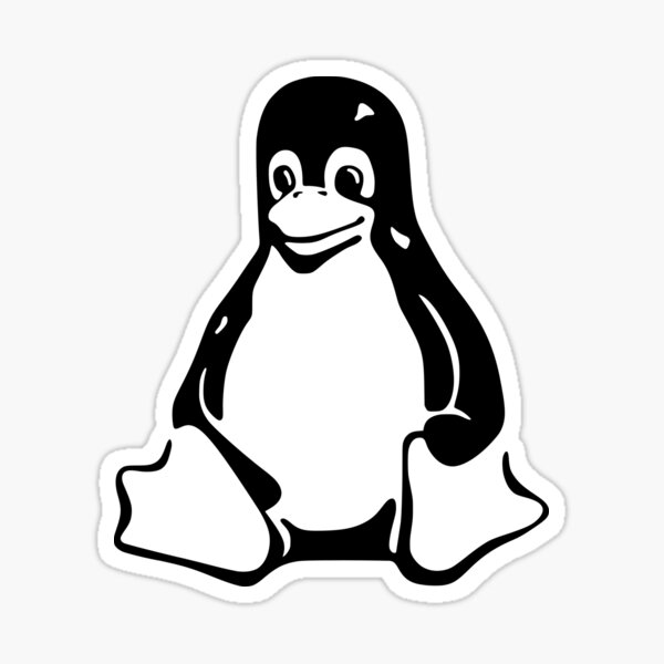 Item preview, Tux Mascot T-Shirt Penguin Linux Transparent Logo designed and sold by Rainwater Merch.