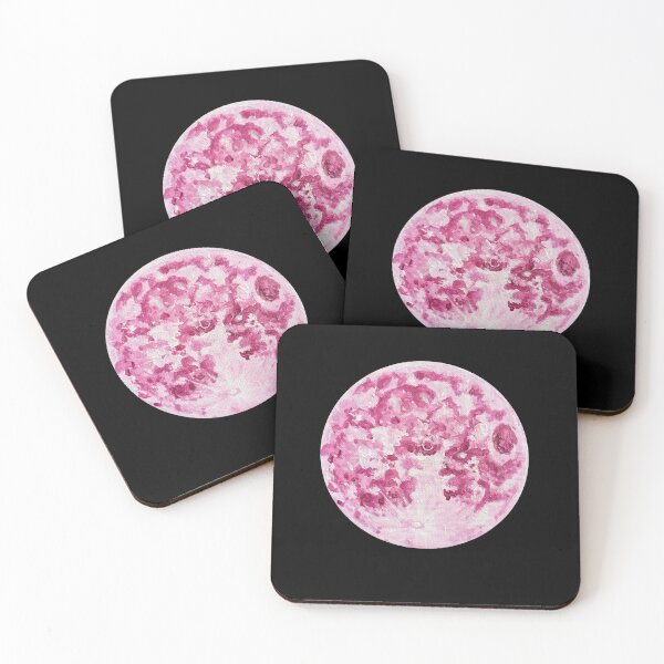 Item preview, Full Pink Strawberry Moon designed and sold by AliCaliDesigns.