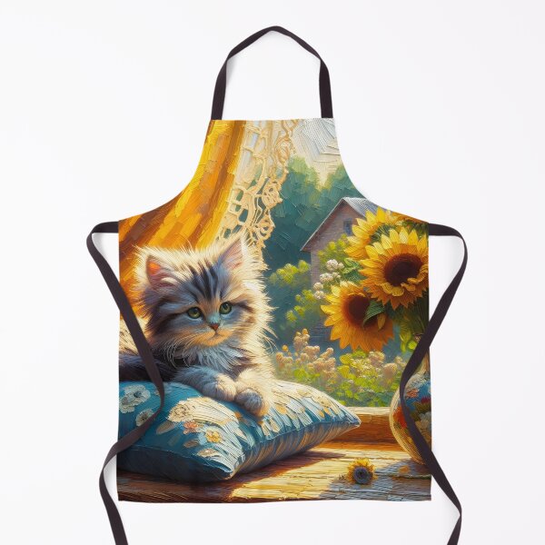 Item preview, Kitten on the windowsill designed and sold by NadyaMichaels.