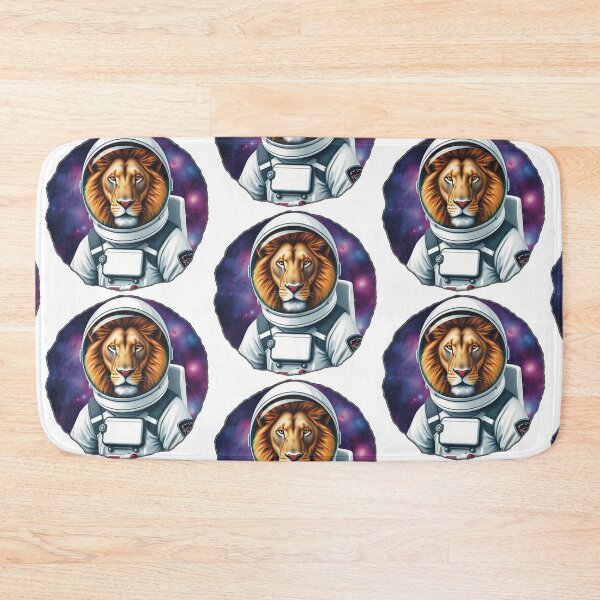 Item preview, Lion Astronaut in Space designed and sold by TheSilentArtists.