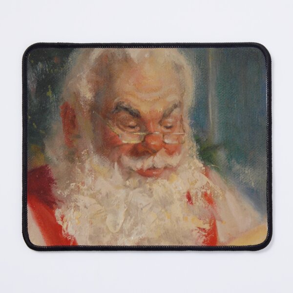 Item preview, Santa Checking It Twice designed and sold by RobertMcKayArt.