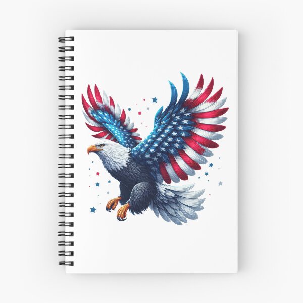 Item preview, La gran águila calva americana designed and sold by TessAdventures.