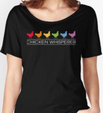 Chicken Whisperer Chicken Lady Chicken Dad Pet Lovers Shirt Relaxed Fit T-Shirt