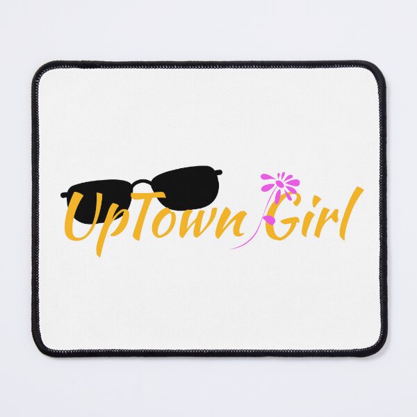 Aperçu de l'œuvre UpTown Girl, Up Town Girl, Sun Glasses, Flower, Quote, A Statement, Http://workshop5.redbubble.com créée et vendue par workshop5.
