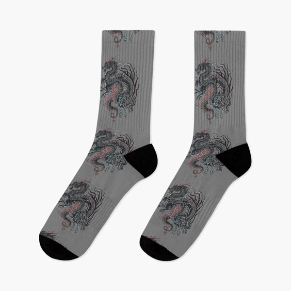 Item preview, Dragons mystic creatures grey designed and sold by Newhyperion.