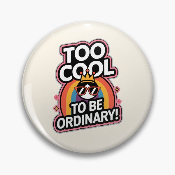Item preview, Too Cool to Be Ordinary! Fun and Motivational Design for Kids designed and sold by MolonasDesigns.