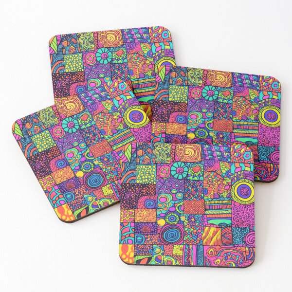 Item preview, Psychadelic Tiles designed and sold by Ellimade.