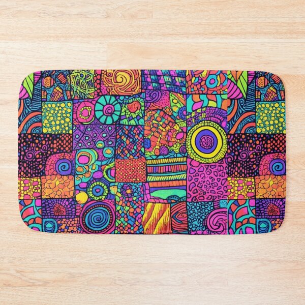 Item preview, Psychadelic Tiles designed and sold by Ellimade.
