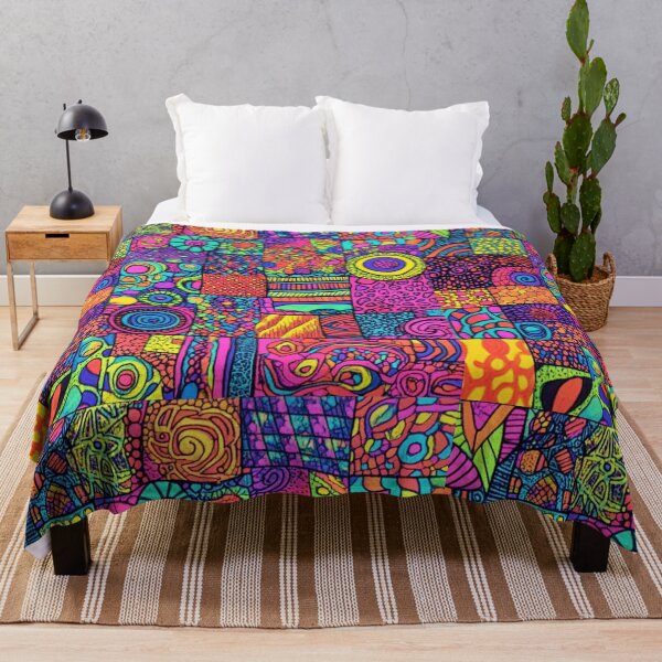 Item preview, Psychadelic Tiles designed and sold by Ellimade.
