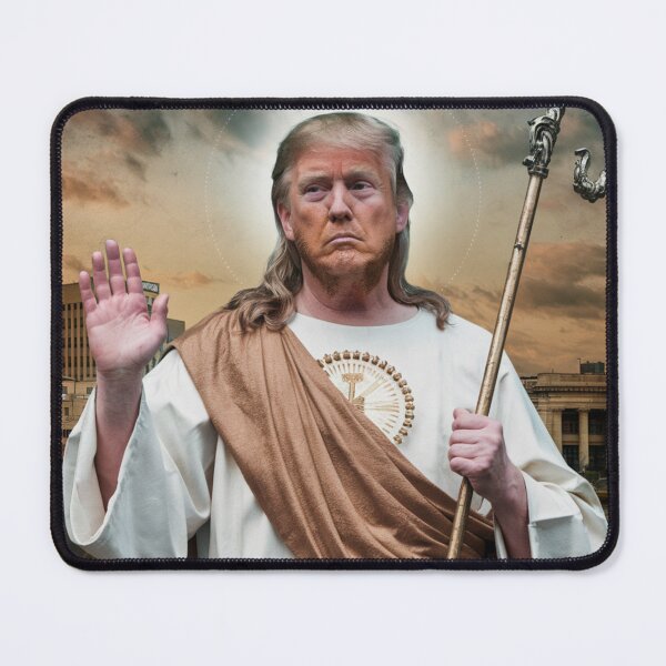 Item preview, JESUS TRUMP . TRUMP DRESSED AS JESUS CHRIST  designed and sold by Obinne.