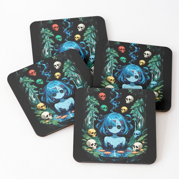 Item preview, Enchanting Creepy Forest and Water Nymphs designed and sold by Arcane  Adorable.