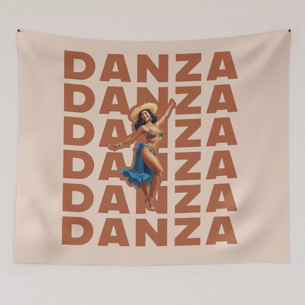 Item preview, Tropical dance dancer gif illustration good vibes  designed and sold by La Loca.