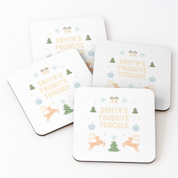 Item preview, Santa's favorite teach designed and sold by Luisshopp.