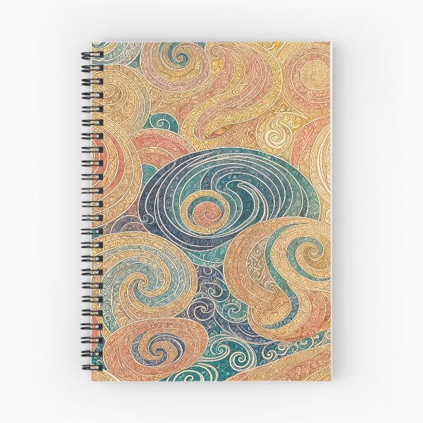 Item preview, Spirals and Swirls designed and sold by artedamensagem.