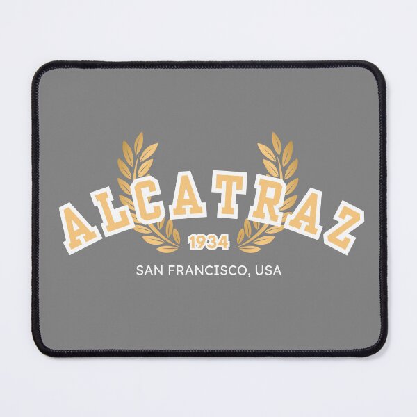 Item preview, Alcatraz Prison “Varsity,” Gold and White designed and sold by UNK-Fatigues.