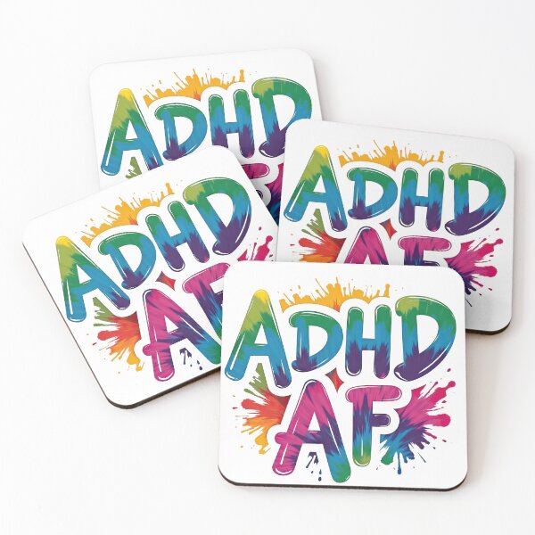 Item preview, ADHD AF designed and sold by EvasDreams.