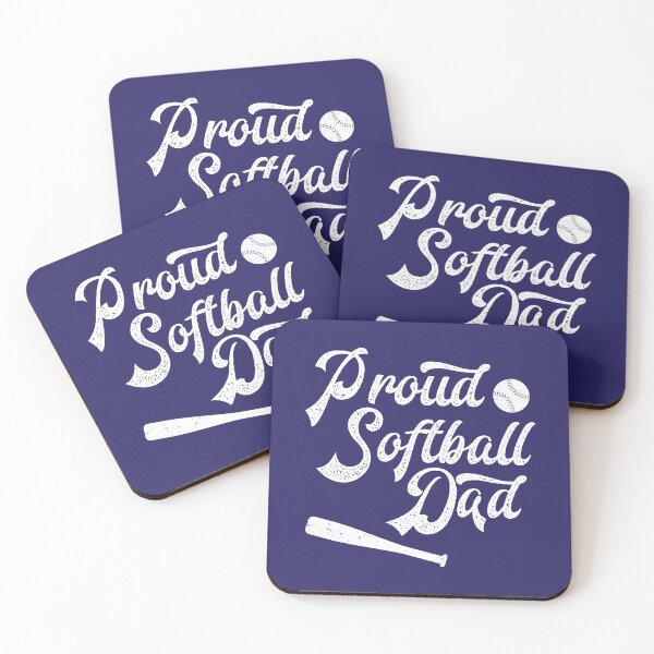 Item preview, Proud Softball Dad designed and sold by teesaurus.