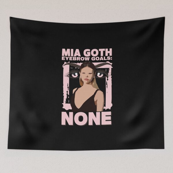 Item preview, Mia Goth Eyebrow Goals designed and sold by UNK-Fatigues.