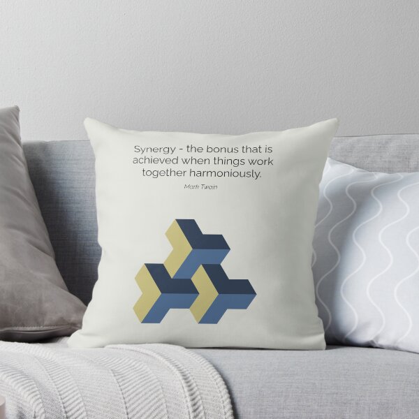 Item preview, Mark Twain Synergy Quote Geometric Art designed and sold by kakarikihill.