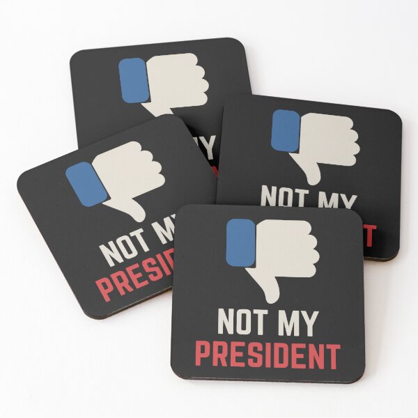 Item preview, Not My President Political Statement designed and sold by Anniko Art Studio.