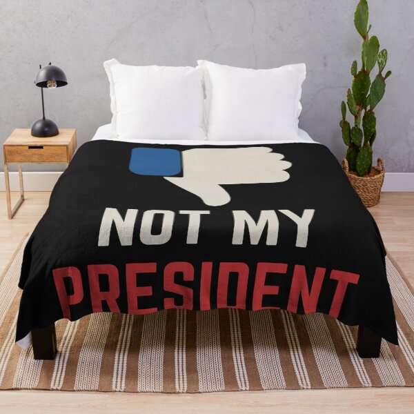 Item preview, Not My President Political Statement designed and sold by Anniko Art Studio.