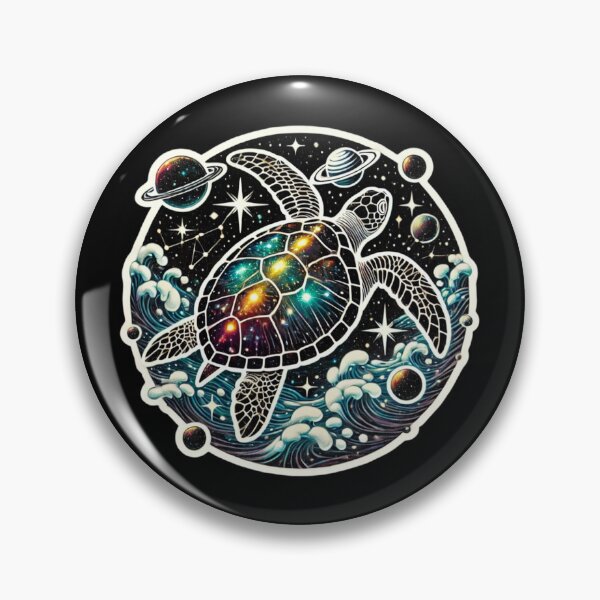 Item preview, Cosmic Sea Turtle designed and sold by PinUpPizzazz.