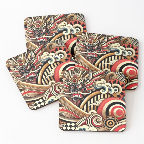 Item preview, Bold and Striking Traditional Kabuki Patterns designed and sold by MASA19781022.