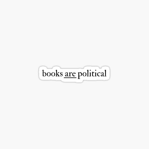 Item preview, Books are political designed and sold by FeminineAura.