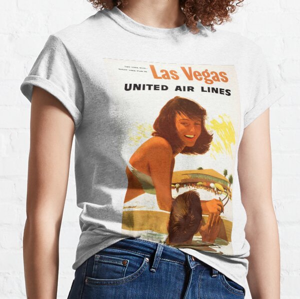 Item preview, Las Vegas Travel Poster – United Air Lines by Stan Galli designed and sold by digitalvintage.
