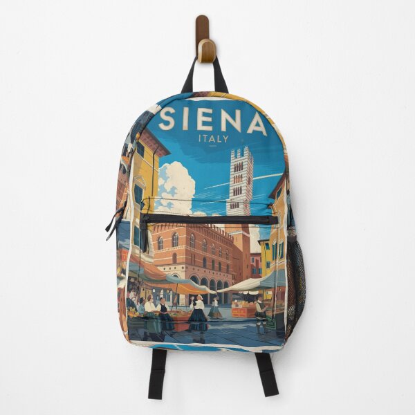 Artikelvorschau, Siena Vintage Reise Poster entworfen und verkauft von TravelerRat.