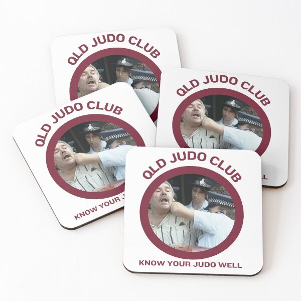 Item preview, Queensland Judo Club | White & Maroon designed and sold by NTLStickerCo.