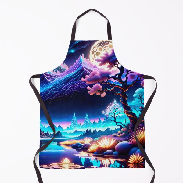 Item preview, Wildflowers in alien forestscape designed and sold by artedamensagem.