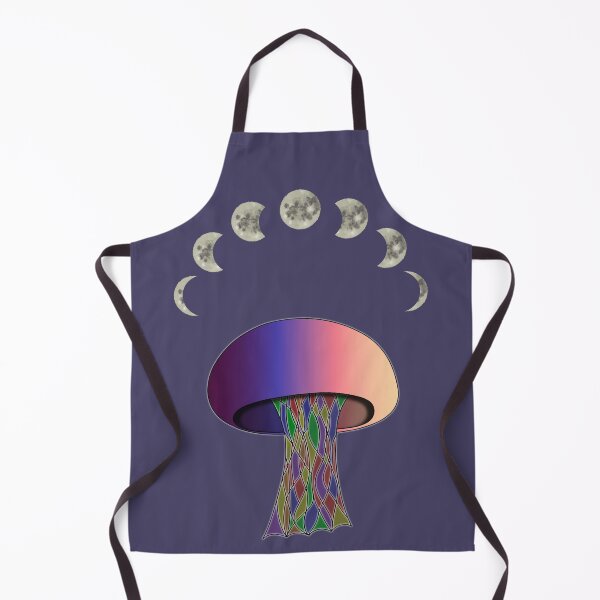 Item preview, Mushroom Under the Moon designed and sold by HandmadeHarmony.