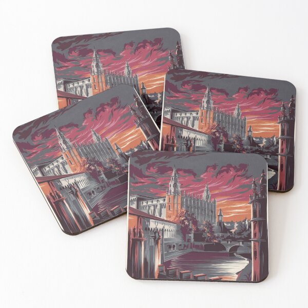 Item preview, Toledo Vintage Travel Poster designed and sold by TravelerRat.