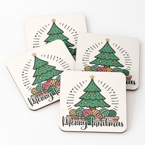 Item preview, Merry knitmas - knitting holiday designed and sold by EvergreenWhimsy.