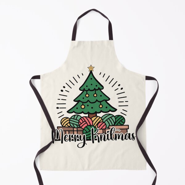 Item preview, Merry knitmas - knitting holiday designed and sold by EvergreenWhimsy.