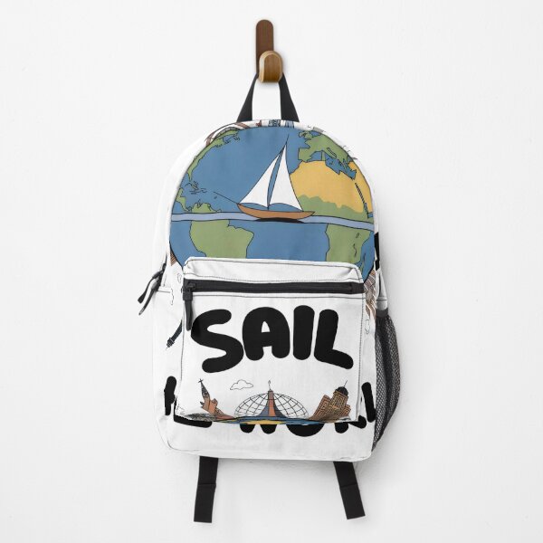 Item preview, Sail the World Travel Illustration designed and sold by Prime-Studio.