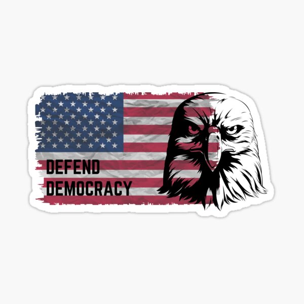 Artikel-Vorschau von Verteidige die Demokratie, designt und verkauft von PlushThreads.