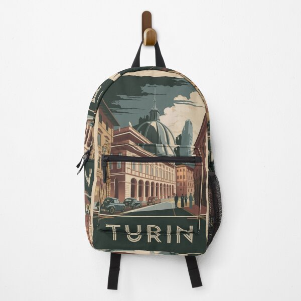 Item preview, Turin Vintage Travel Poster designed and sold by TravelerRat.