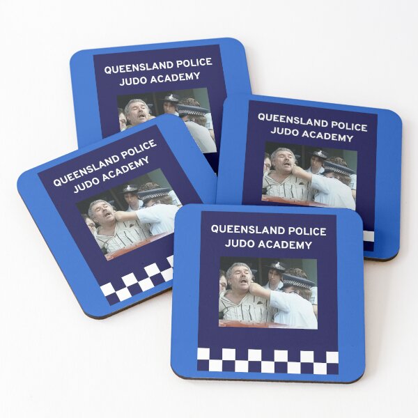Item preview, Queensland Police Judo Academy designed and sold by NTLStickerCo.