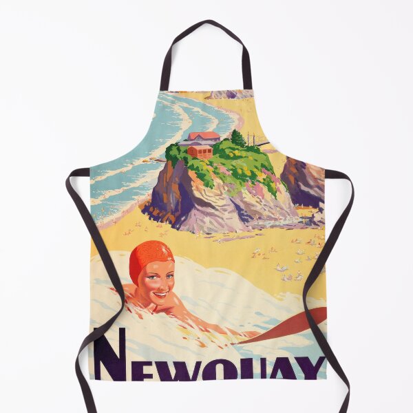 Item preview, Newquay Travel Poster by Harry Riley – British Railways designed and sold by digitalvintage.