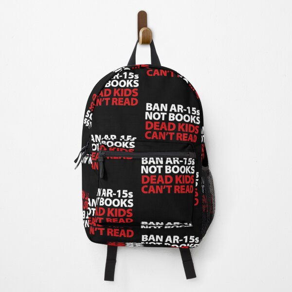 Item preview, Ban AR-15s Not Books Dead Kids Can't Read Bumper designed and sold by Jaxym.