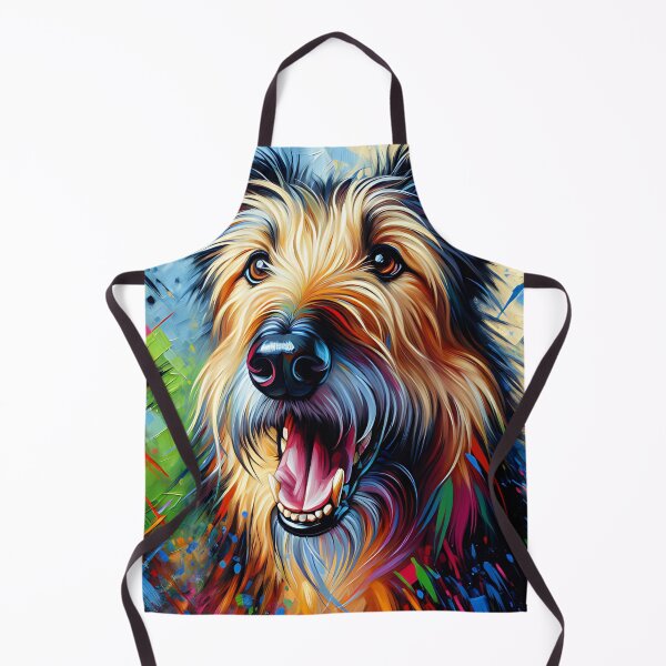 Item preview, Irish Wolfhound Dog Portrait Acrylic Art Print Pet Portrait Gifts for Dog Lovers designed and sold by Puppy Puzzles Plus.
