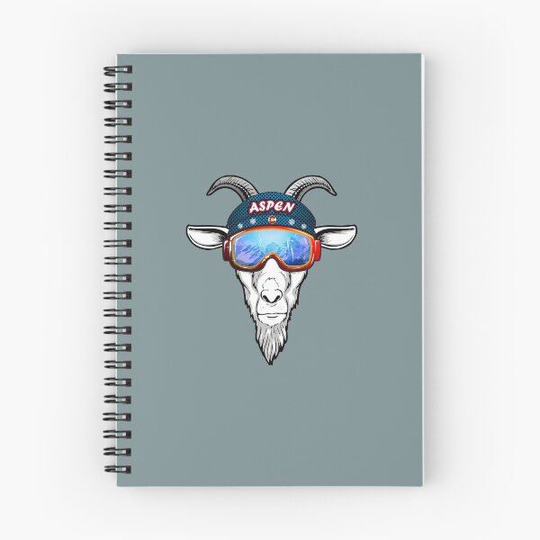 Item preview, Aspen Colorado goat ski goggles designed and sold by studioss76.