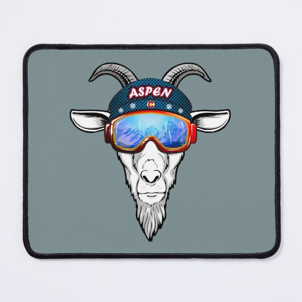 Item preview, Aspen Colorado goat ski goggles designed and sold by studioss76.