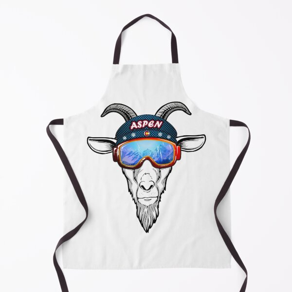 Item preview, Aspen Colorado goat ski goggles designed and sold by studioss76.