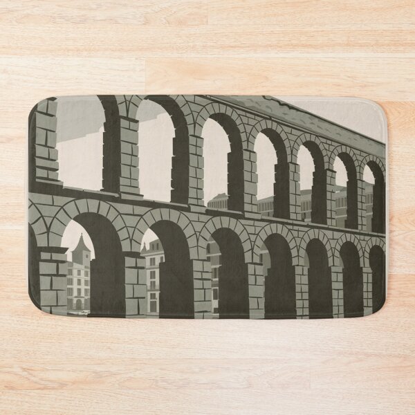 Item preview, Segovia Vintage Travel Poster designed and sold by TravelerRat.